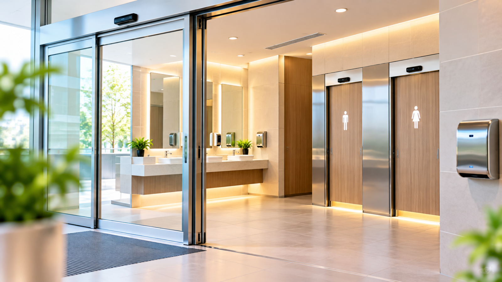 Smart Restrooms Made Easy with Automatic Systems