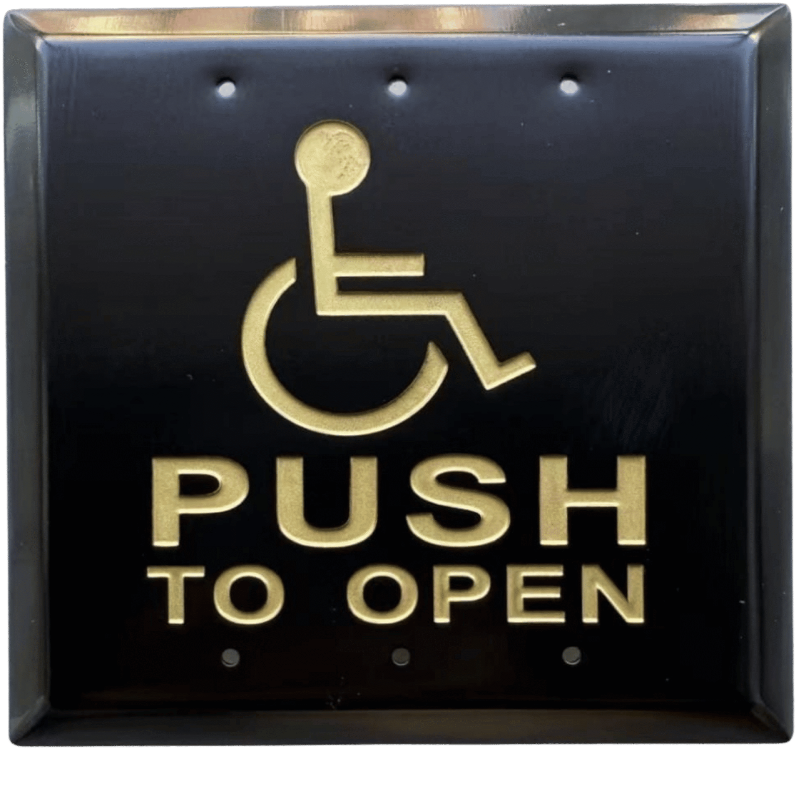FA-44PO Push to Open Switch (Black)