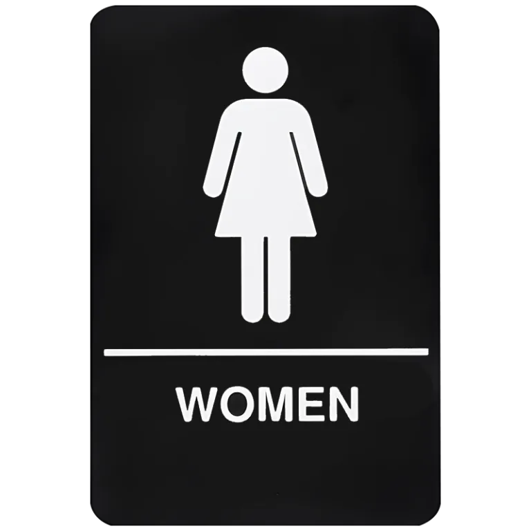 Restroom Sign Women